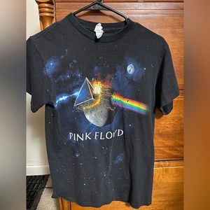 Pink Floyd alternative Dark side of the Moon art tee 💯 cotton small men’s!